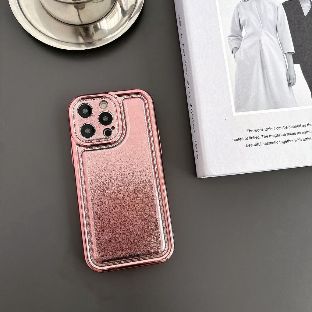 Suitable for The Matte Leather Texture Phone Case of Apple 15PROMAX, 14 Electroplated, 13 Fully Wrapped Anti-drop, 12 Protective Cases