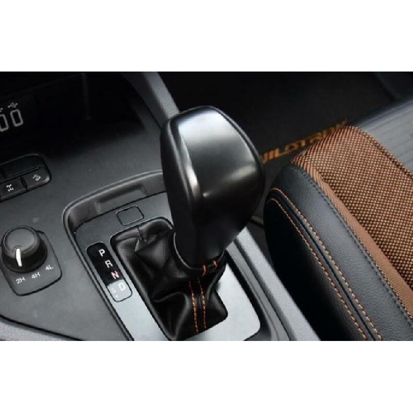 1PC Knob Shifter Lever Trim For Ford Ranger 2015-2018 AT Gear Shift Matte Silver