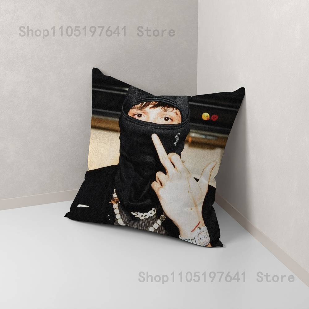 G-Gervonta Peso P-PlumaS Pillow Case Plush Pillow Cases Home Decoration Pillow Cover for Sofa Bed Chair Living Room 12x12Inch