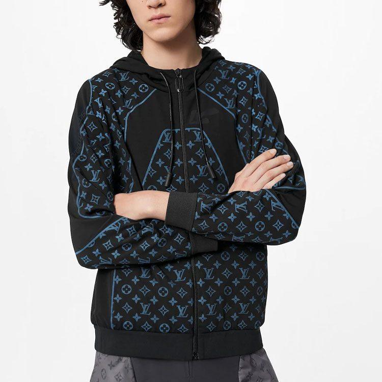 Louis Vuitton 2010s Monogram zip-up hoodie 1A9GNB