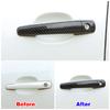 For Citroen C3 C5 C6 Carbon Fiber Color Decoration Modify Refit Chrome Door Handle Cover Trim Protection Sticker