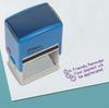 Printtoo Your Payment Will Be Appreciated Self Inking Rubber Stamp Pre,Inked Office Stamp, Home Office Business Stationery, 41 X 24 Mm,