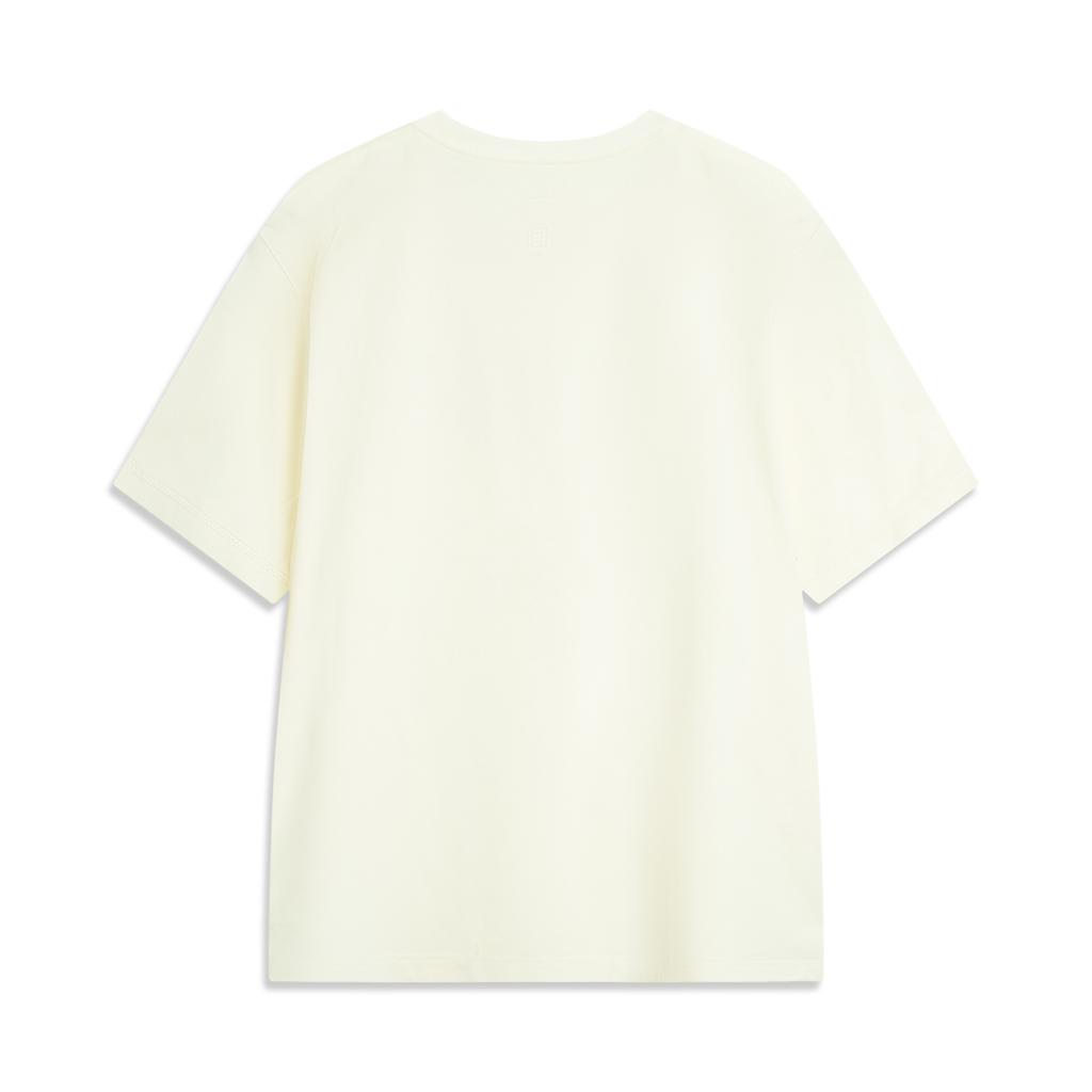 Li Ning x GUGONG,LIANMINGKUAN China Culture Collection T Shirt Men's Mother Of Pearl White AHSVE11-1