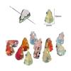 6x10mm Droplet Sewing Rhinestones Opal Crystals For Jewelry Accessories Silver Golden Metal Base Sew On Stones Glass Crystals