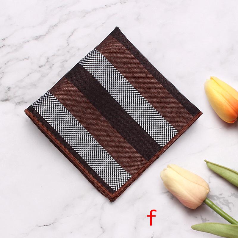 Men'S Formal Suit Pocket Towel, Tie And Bow Tie Pocket Towel, Wedding Banquet Matching, Square Towel.