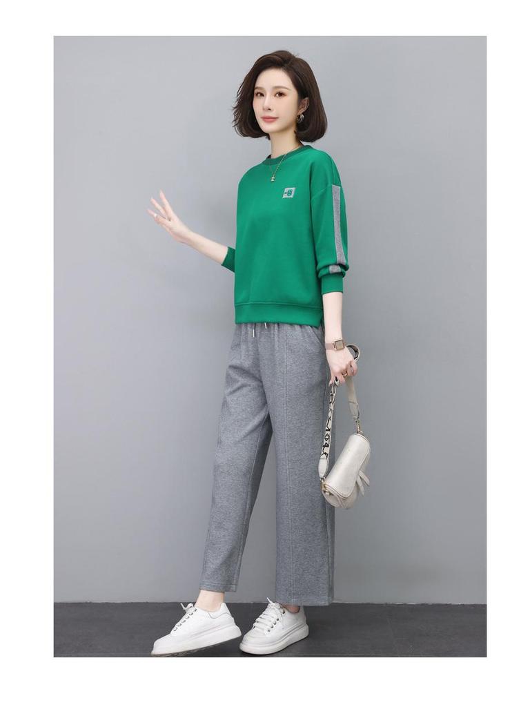 2024 Women's Fashion Wide Leg Pants: Versatile, Loose-Fitting Trousers for Spring and Autumn