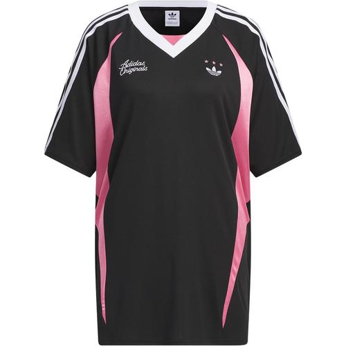 adidas originals Oversized Jersey Short Sleeve T-shirt Black JD1132 L чёрный