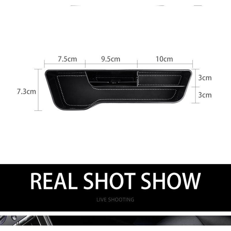 Multifunctional Car Seat Crevice Storage Box Seat Gap Slit Pocket Manager For Mercedes Benz AMG W212 W205 W246 W177 W176 W213 GLC GLE GLS ML Welcome