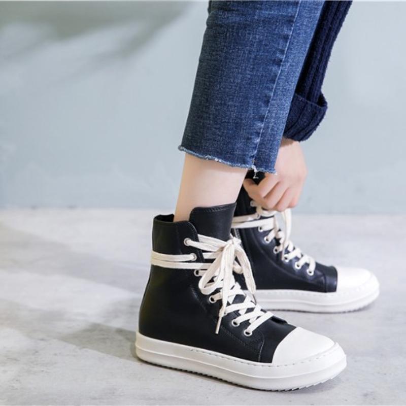 Leather Shoes Women's Sneakers Men's Sneakers Shoes Street Wear Men Shoe Men's Casual Shoes Canvas Boots