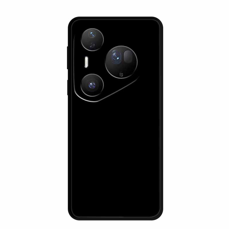 For Huawei Pura 80 Ultra 5G Case Coque Cartoon Cat Painted Black Silicone Soft Back Cover For Huawei Pura 80 Ultra Cases Shells