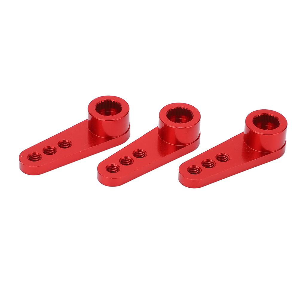3pcs RC Aluminum 25T Servo Horns Metal Steering Arm for 1Celsius8 1Celsius10 RC Car Upgrade Parts