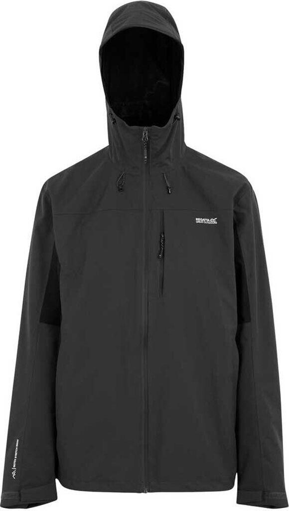 Куртка Regatta Birchdale II водонепроницаемая куртка для мужчин (RMW415) темно-серый/черный