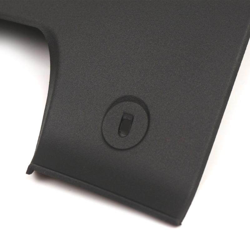 Recycled Plastic Tow Cover Accuracy Fit Rear Bumper Protection Tow Hook Protector Simple Installs for DQU000011PCL