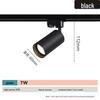 Nordic Rose Gold LED Track Spotlight, 7W Surface Mounted Ceiling and Background Wall Display Light.