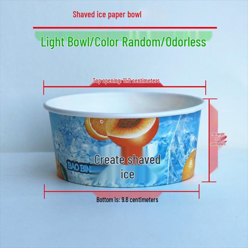 Penguin Food Grade Disposable Paper Takeout Bowls