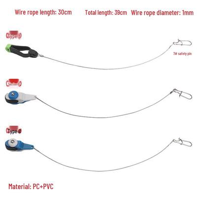 Schnellverschluss-Karabiner für Meeresangelausrüstung