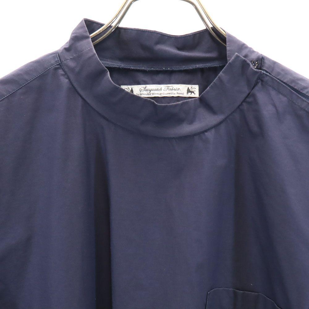 SASQUATCHfabrix. Hergestellt in Japan Kurzarmhemd XL Marineblau Pullover Herren Gebraucht