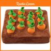 Vegetable Carrot And Garden Interactive Dog Plush Toys For Pet Relief Stress