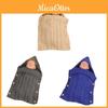 Baby Knit Blanket Sleep Sack For Children With Button Closure For Cozy Wear