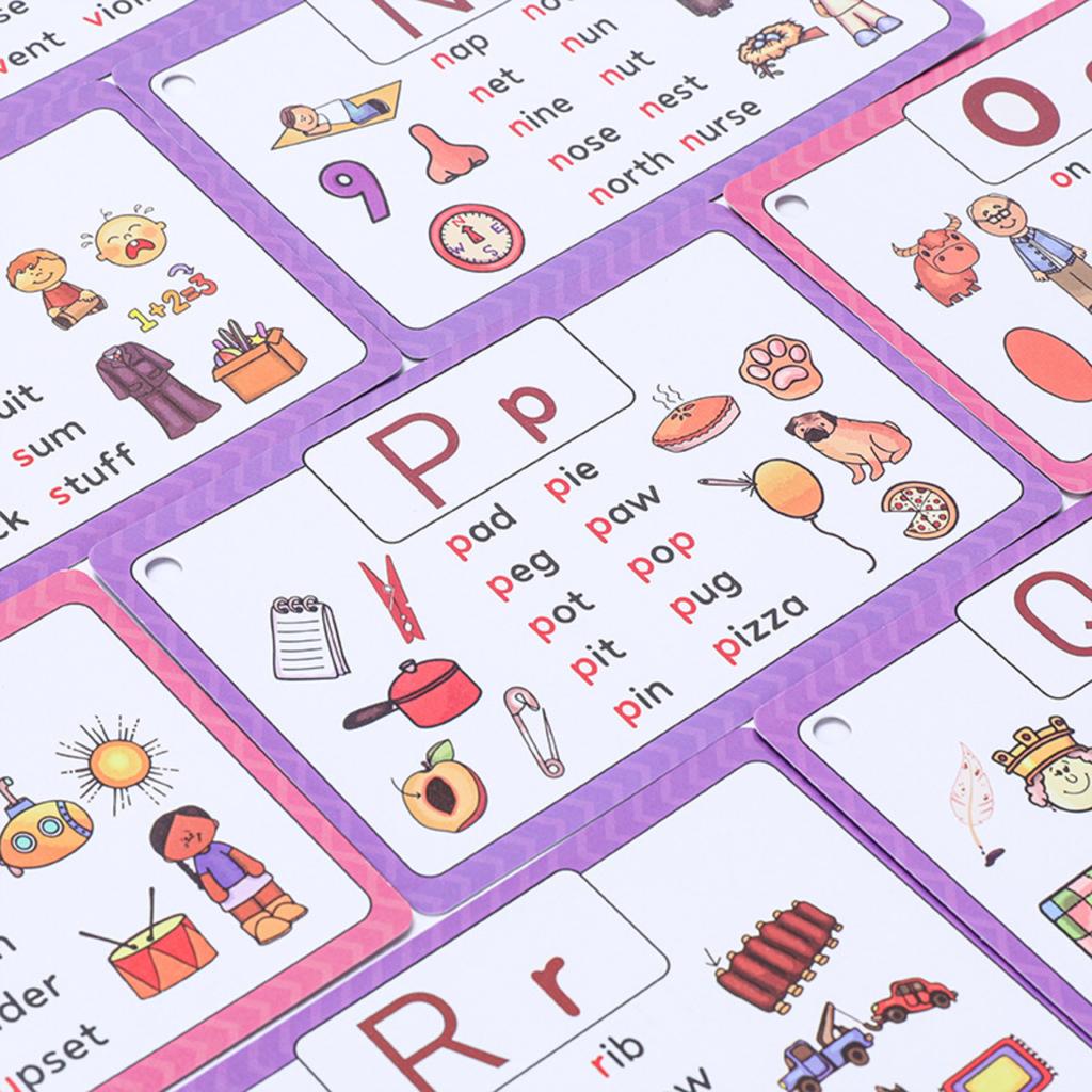 Flash Card, English Word Card, Educational Card, Educational Puzzle Toy, Children's Gift, Teacher's Teaching Aid 20ml