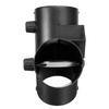 1pc Y Style Outlet Connector Car Auto Heater Pipe Warm Air Outlet Vent Hose 75mm