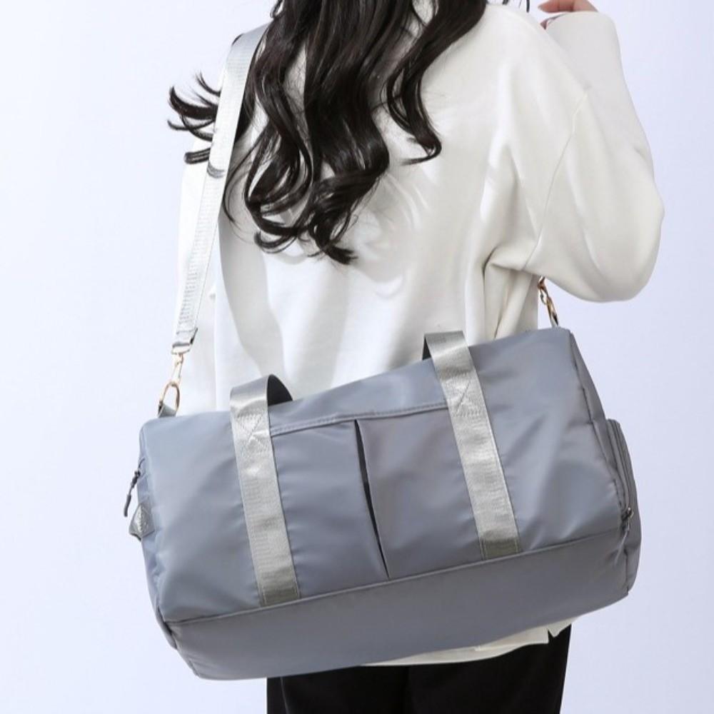 Multi-functional Nylon Duffle Bag Oxford Gym Shoulder Bag Large Capacity Handbag Sports