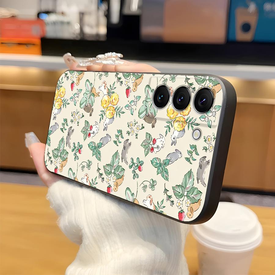 Cartoon Butterfly Funda Phone Cover Case for Samsung Galaxy S26 Ultra S23 S10 S9 Note 20 8 9 10 S21 FE S20 Ultra S24 S25 Plus