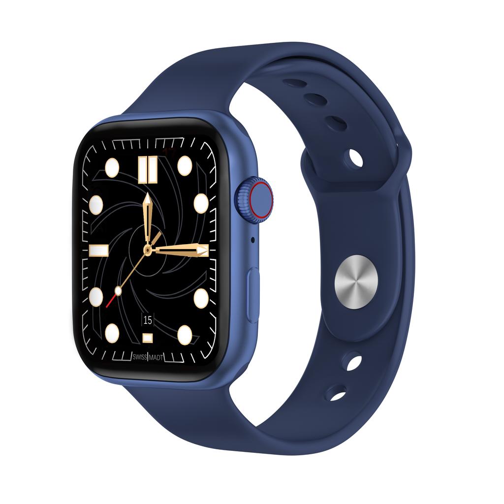 Смарт Часы Smart Watch FK99 PLUS 44mm Фитнес браслет Голосовой вызов 2  браслета Беспроводная зарядка Blue comprar a buen precio — entrega  gratuita, reseñas reales con fotos — Joom