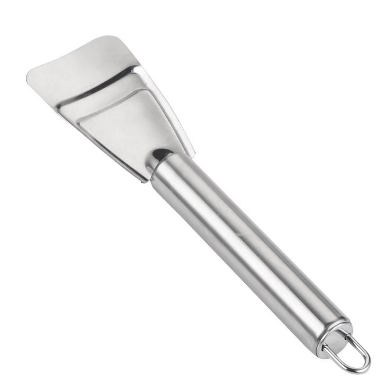 Răzuitor de Gheață Gros din Oțel Inoxidabil pentru Uz Casnic pentru Dezghețarea Frigiderului și Congelatorului