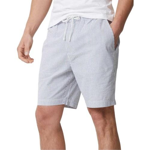 Pantaloncini Chino a Righe Verticali da Uomo Threadbare Cinco