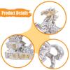 Horse Art Figurine, Modern Handmade Feng Shui Horse Year Ornament, Money Horse Statue for Guest Room Desk Decoration