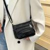 Middle-aged And Elderly Women's Bag Large Capacity Shoulder Bag Middle-aged Soft Leather Mother Bag