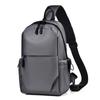 Men's Multifunctional Chest Bag with Adjustable Shoulder Straps, Large Capacity Men's Fashionable Crossbody Bag Multifunctional Shoulder Bag