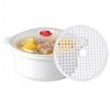 food-grade PP Microwave Heating Steamer Household Large Capacity Steamer Kitchen Steamer Box Steamer Rack Can Exhaust Steam