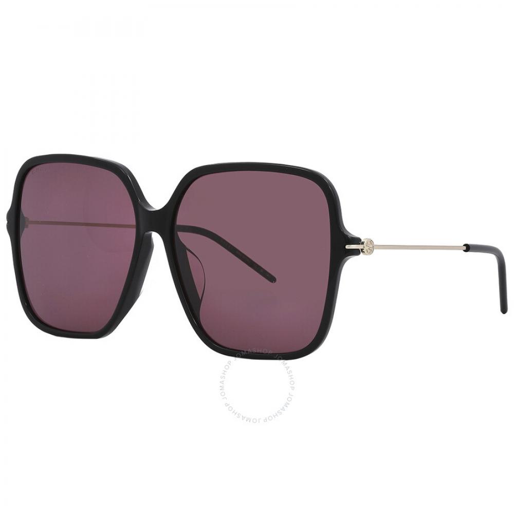 Gucci Violet Sport Ladies Sunglasses Gg1267sa 003 60