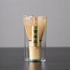 5pcs New Bamboo Ceramic Japanese Matcha Tea Set with Spout Food Grade Matcha Whisk Set Reusable Safe Green Tea Whisk Stirring