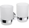 Bemeta Omega Double Toothbrush Holder 104110022