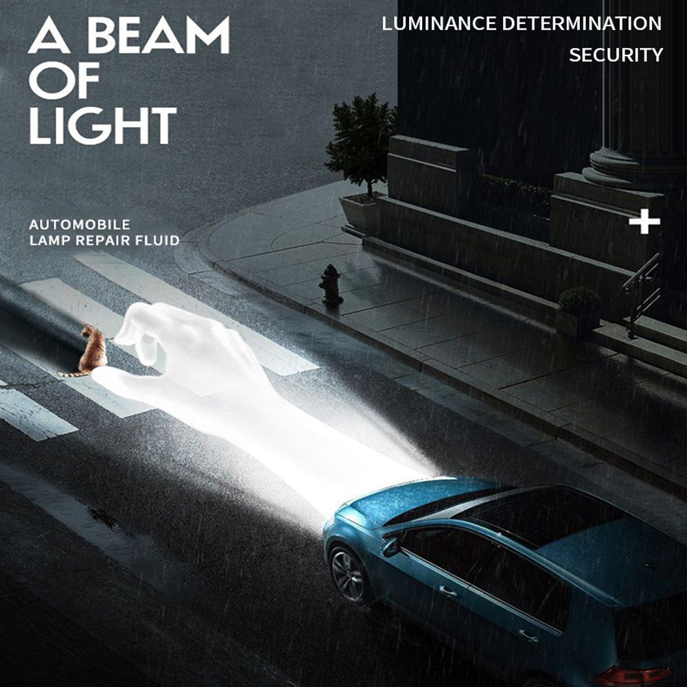 120ml Car Headlight Light Restorative Liquid Removing Oxidation Dirt Headlight Repair Polish Restoration Liquid