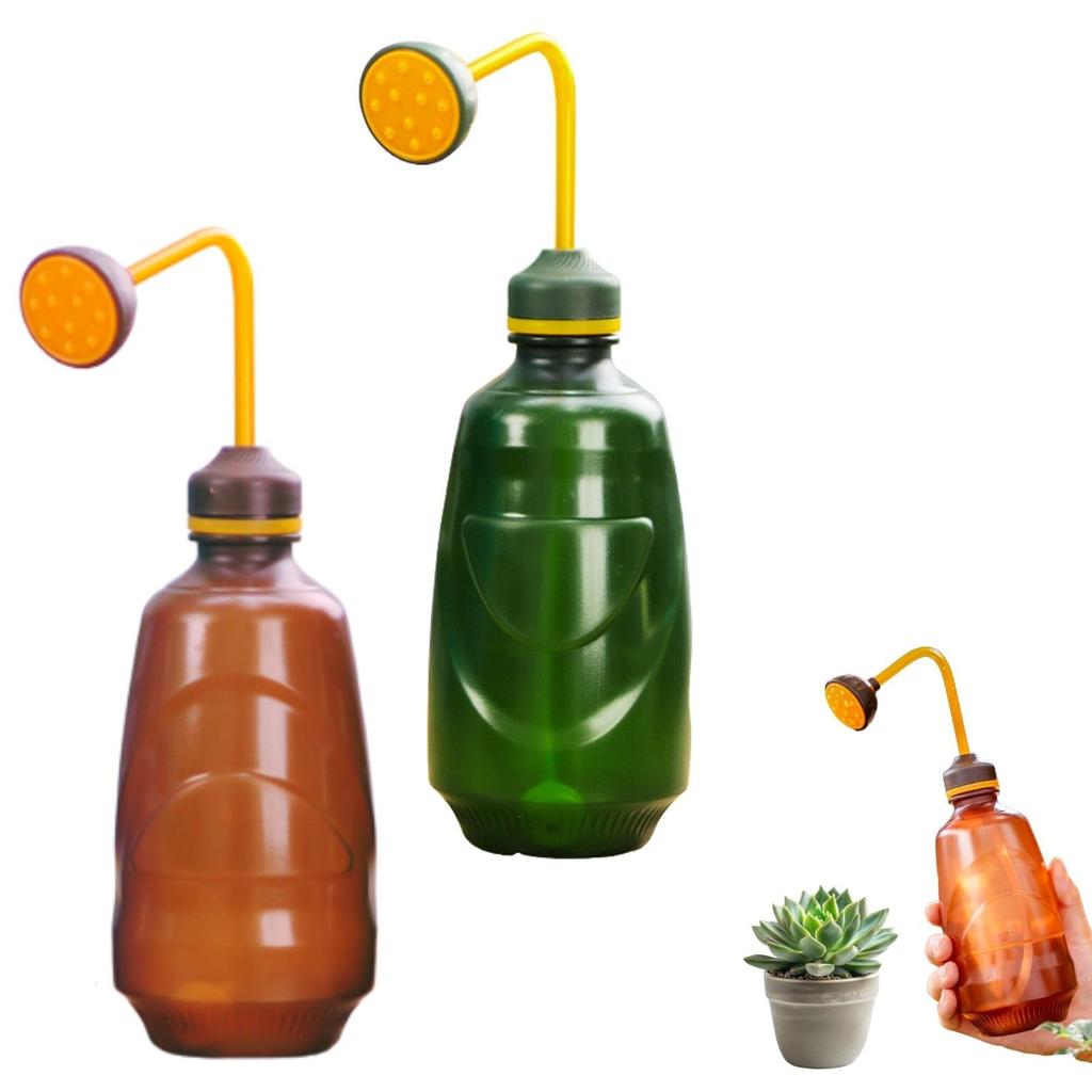 MONOSTORE Watering Can Gardening Watering 2 Pieces Bottle, Shower, Can, 450ml,
