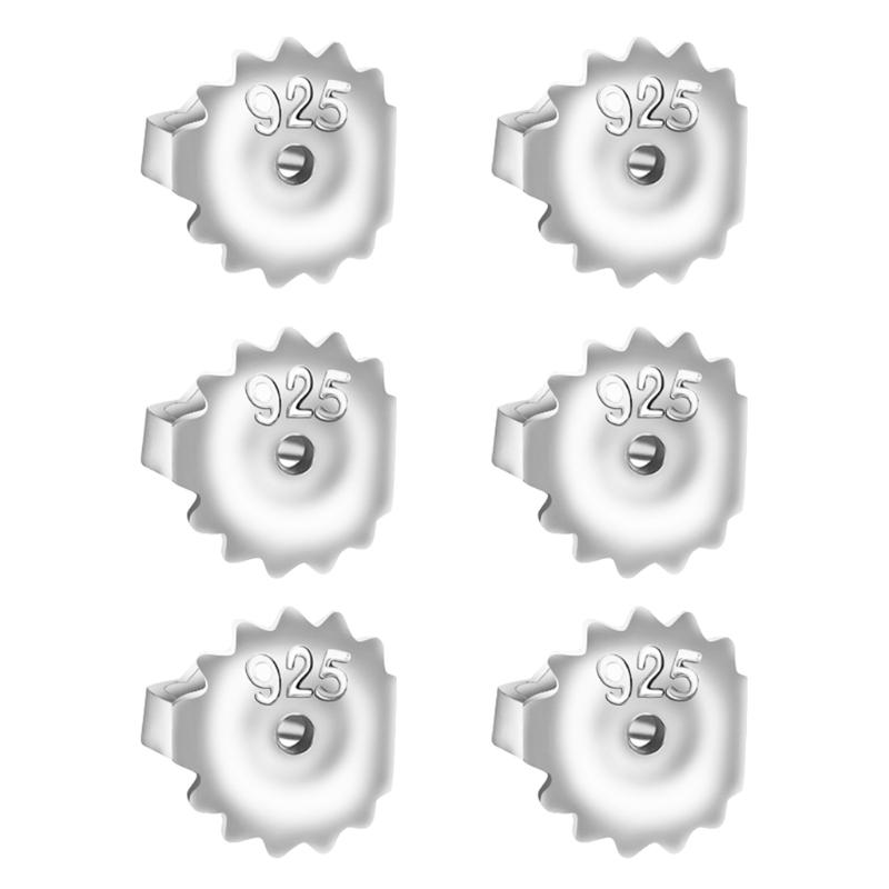 Stainless Steel Screwbacks Earring Backs Replacements for Posts Earring Backings Secure for Studs Hypoallergenic Locking