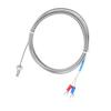 M6 Screw Fine Thread Type K Thermocouple Temperature Sensor Wire 0-400 celsius  (1 m)