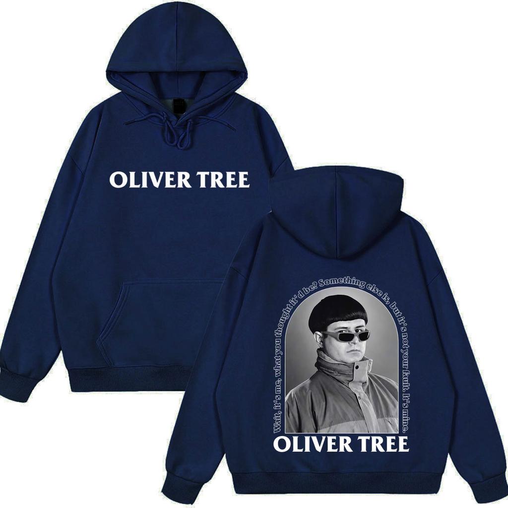 Oliver Tree Pop Rock Zenei Grafikus Kapucnis Pulóver Férfi Női Divat Hip Hop Pulóver Téli Alkalmi Gótikus Punk Pulóverek Streetwear