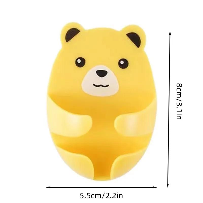 4 szt. Haczyk do przechowywania na ścianie Uchwyt na wtyczkę urządzenia kuchennego Klamra mocująca do kabla zasilającego Organizer do zwijania kabli Klipsy