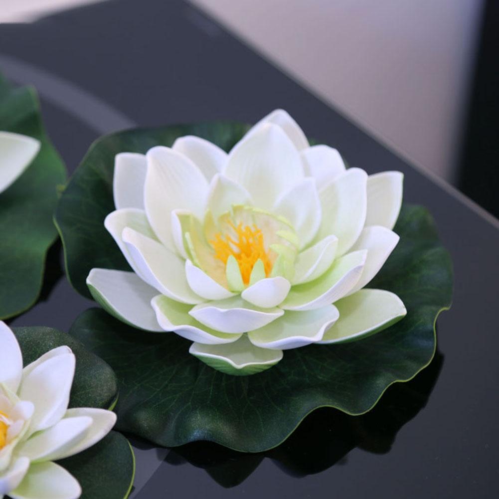 5pcs Artificial Lotus Fish Tank Garden Decoration Pond