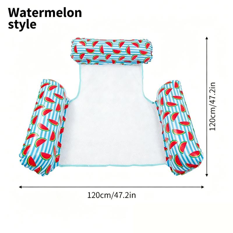 1pc Adult Inflatable Floating Lounge Chair,Foldable & Portable, Water Leisure Pool Float for Summer Fun Floating Island, Pool