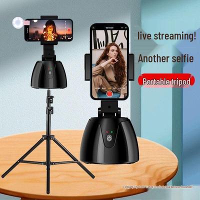 360° Auto-Tracking Phone Gimbal Holder for TikTok Live & Rotation Recording