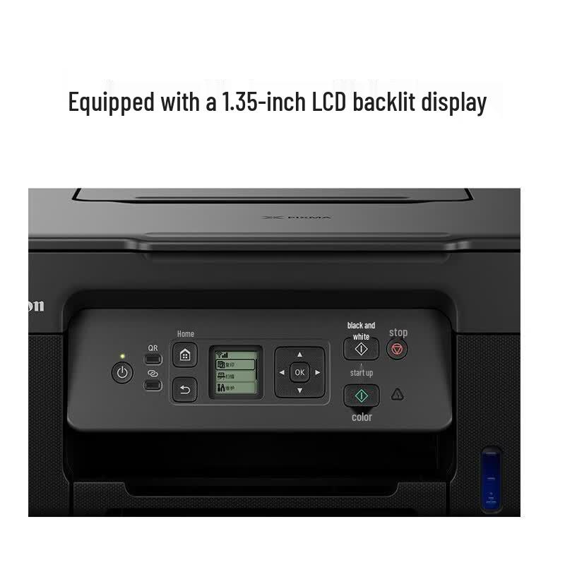Canon G3870 Ink Tank Color All-in-One Printer CN Plug (adapter Included)