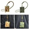 Solid Color Hanging Neck Wallet Multifunctional Small Storage Bag  Zipper Bag
