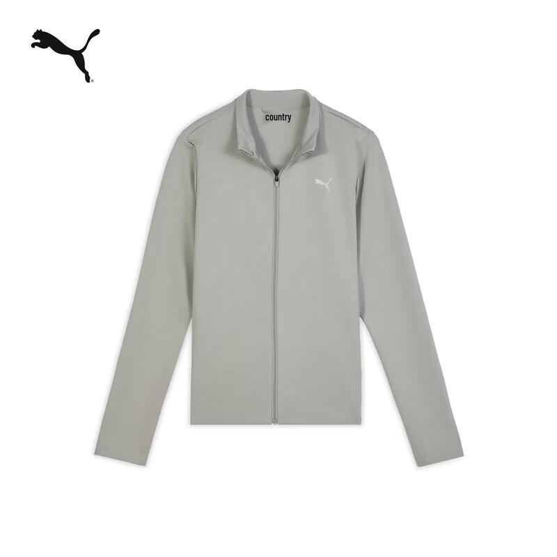 PUMA Women s Slim-Fit Moisture-Wicking Training Jacket M (160/84A)