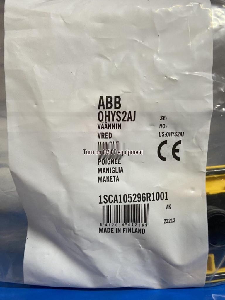 ABB OHYS2AJ Trennschaltergriff 10092124